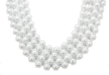 Case Of Beads 48" 16MM White pearl 5 Dozen